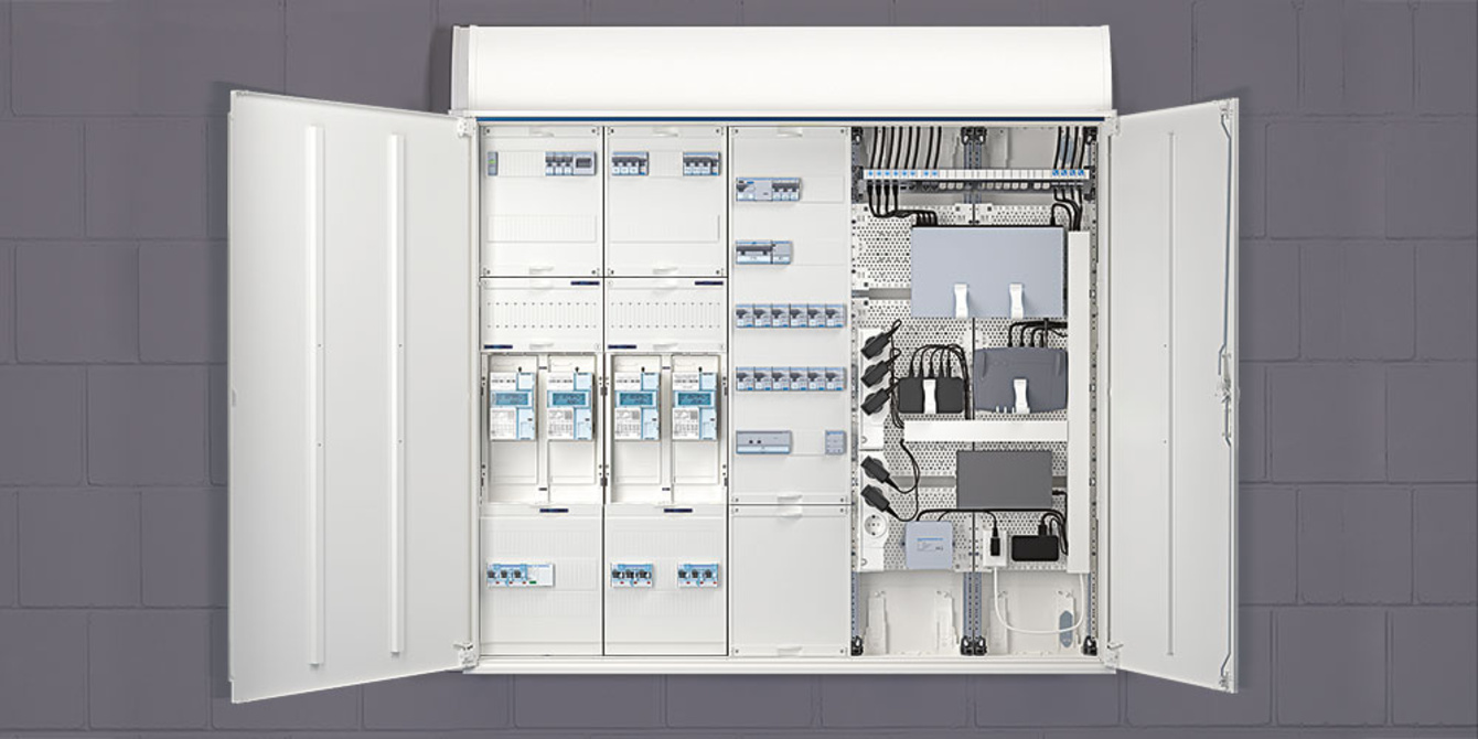 Technikzentrale bei EMG Elektro Montageservice Gerner in Bad Dürrenberg